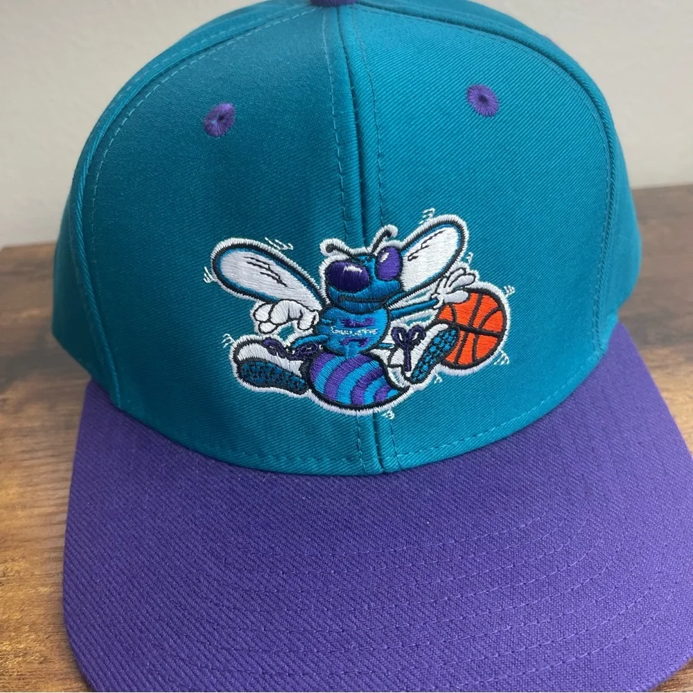 Charlotte Hornets NBA Hardwood Classics Snapback Hat Cap Adidas One Size New